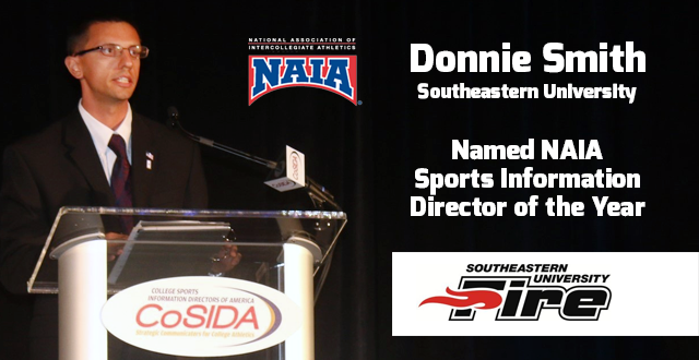 Smith named NAIA-SIDA Sports Information Director of the Year